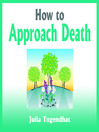 How to Approach Death (MP3)